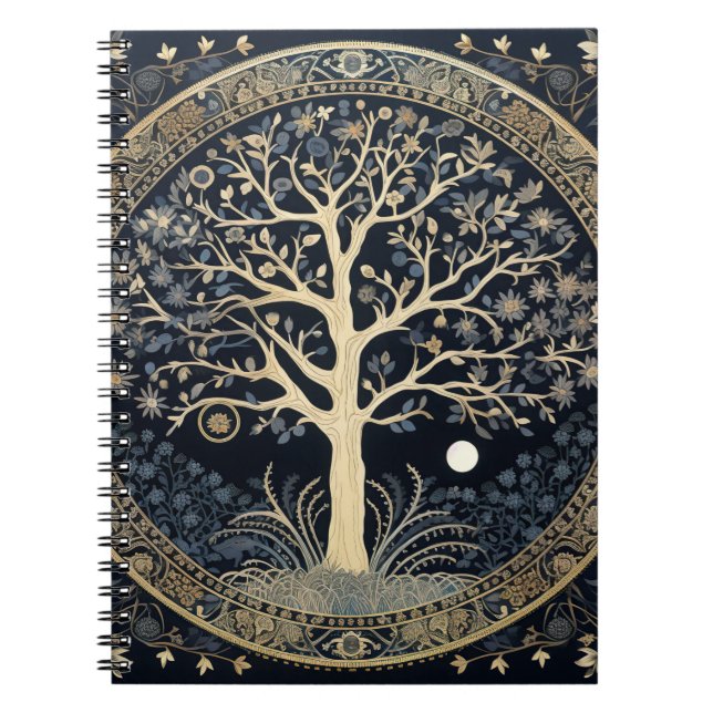 Golden Tree of Life Notebook (Front)