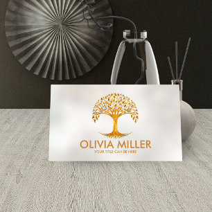 Golden Tree of life - Yggdrasil Business Card