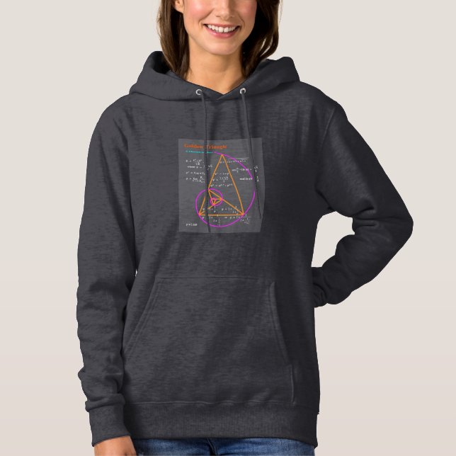 Golden Triangle & Fibonacci Numbers Hoodie (Front)