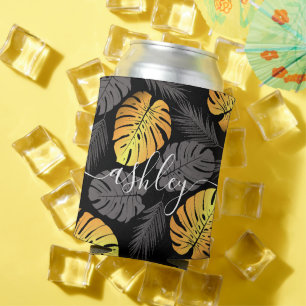Golden Tropical Leaves Can Cooler