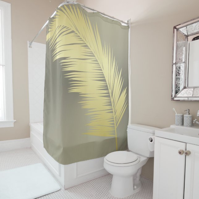Golden Tropical Palm leaves  (In Situ)