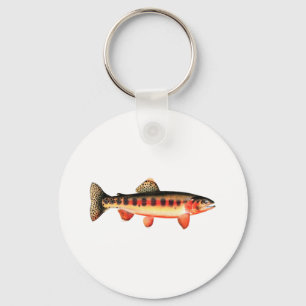 Golden Trout Keychain