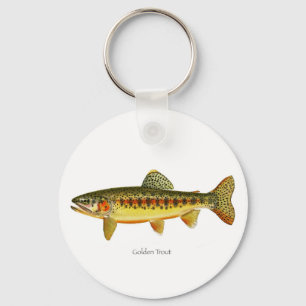 Golden Trout Keychain