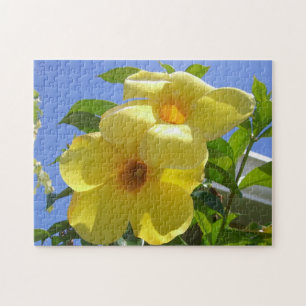 Golden Trumpet Flowers I Jigsaw Puzzle