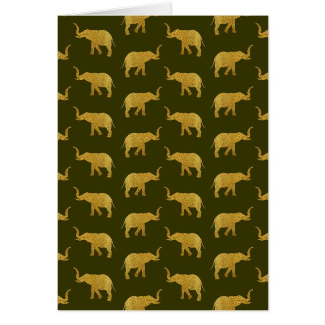 Golden Trumpeting Elephants (Front)