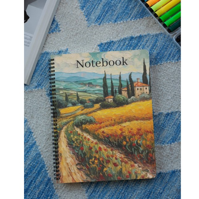 Golden Tuscany Dreams Notebook (Creator Uploaded)