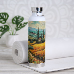 Golden Tuscany Dreams  Water Bottle