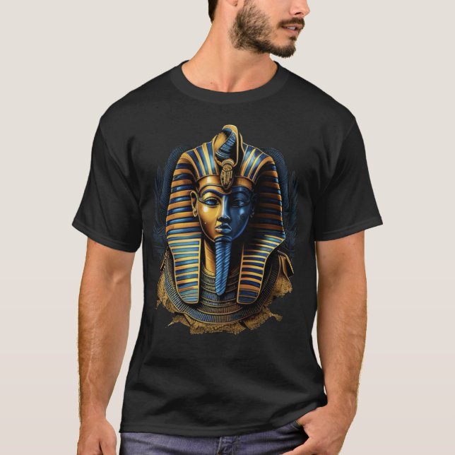 golden Tutankhamun T-Shirt (Front)