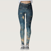 Golden Twilight Sky Celestial Activewear