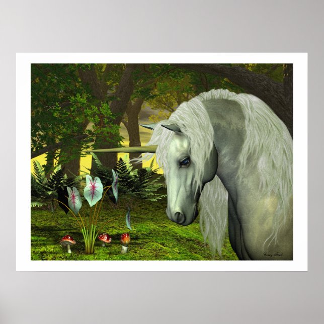 GOLDEN UNICORN PRINT (Front)