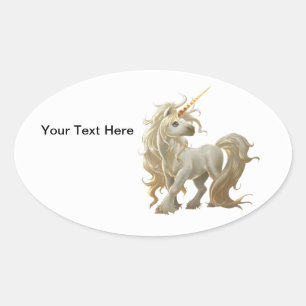 Golden Unicorn Sticker