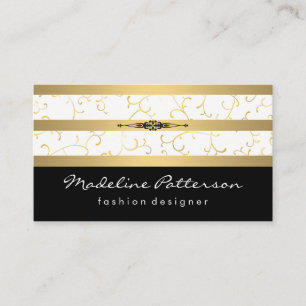 Golden Vines Luxe Classic Business Card