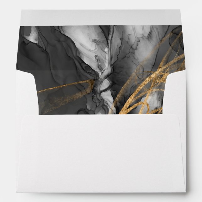 Golden Vortex I Envelope (Back (Bottom))