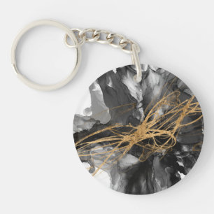 Golden Vortex I Keychain