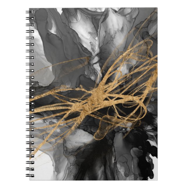 Golden Vortex I Notebook (Front)