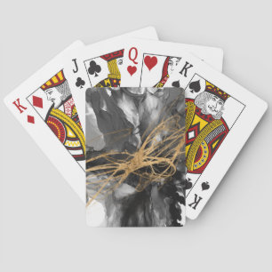 Golden Vortex I Playing Cards