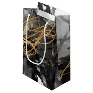 Golden Vortex I Small Gift Bag