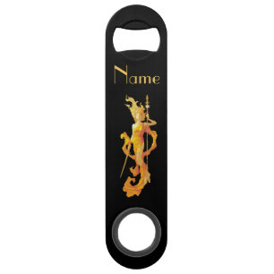 Golden Warrior Goddess Thunder_Cove Bar Key