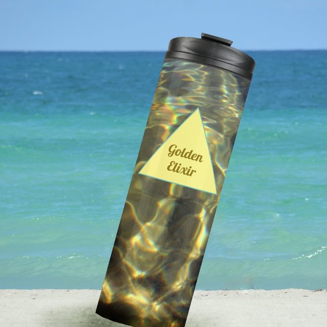 Golden Water Elixir Water Thermal Tumbler (Creator Uploaded)