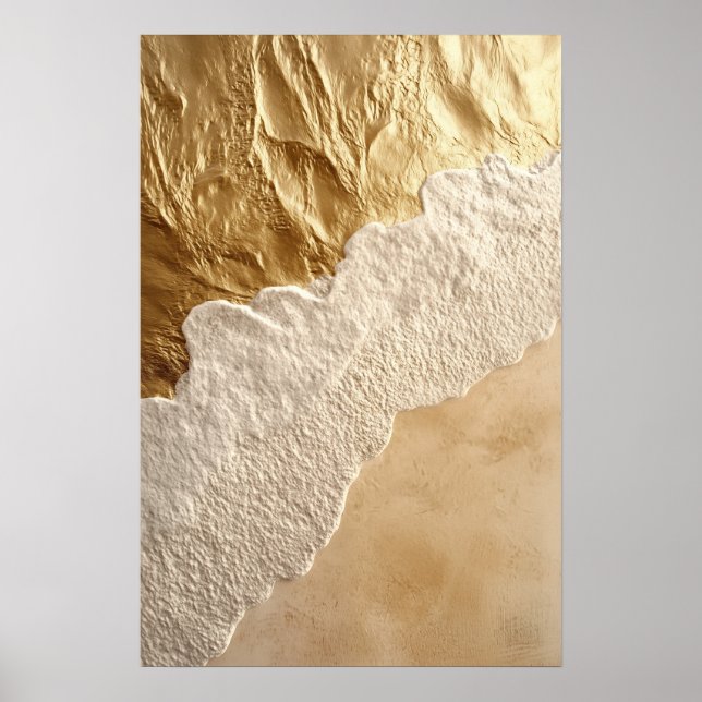 Golden wave poster (Front)