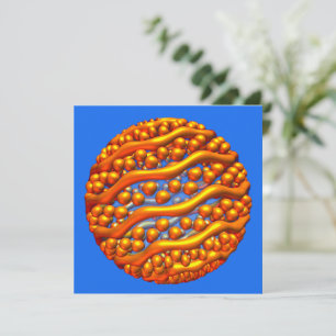 Golden Waves  Card