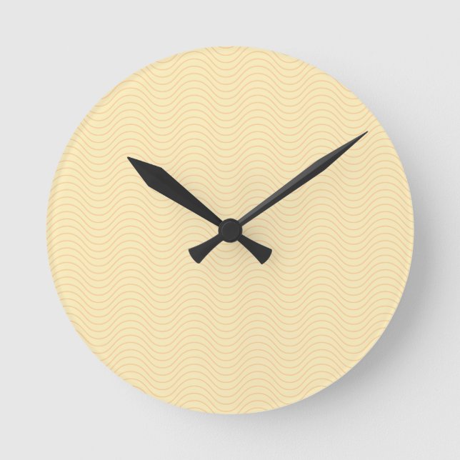 Golden waves clock (Front)