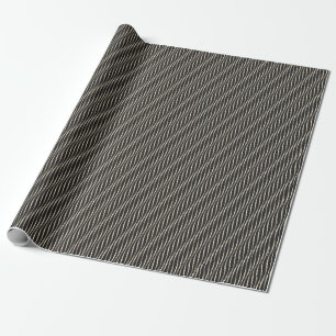 Golden wavy stripes, luxury texture wrapping paper