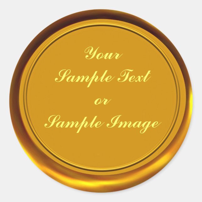 Golden Wax Seal (Front)