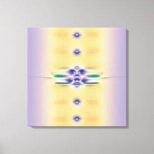Golden Way Canvas Print