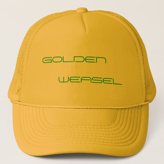 GOLDEN WEASEL HAT (Front)