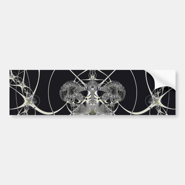Golden Web Bumper Sticker (Front)