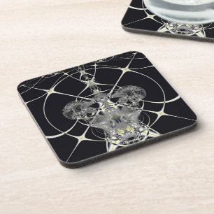 Golden Web Coaster