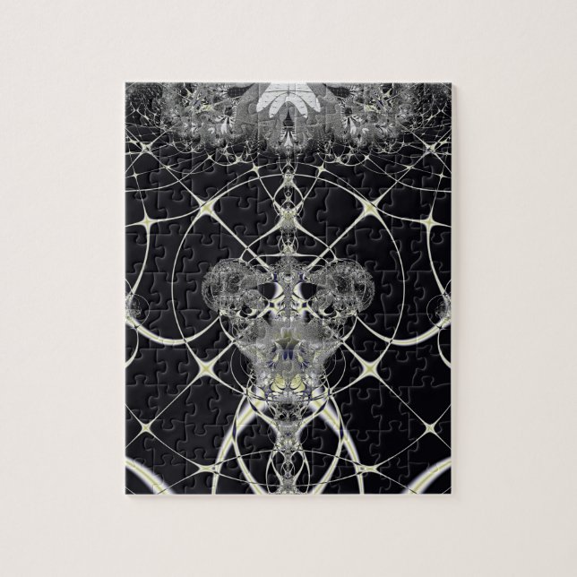 Golden Web Jigsaw Puzzle (Vertical)