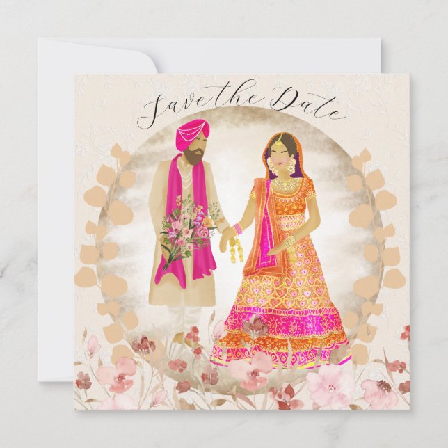 Golden wedding Illustration (Front)