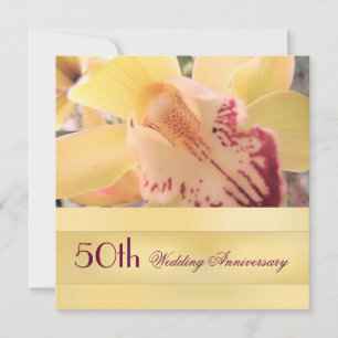 Golden Wedding Invitation