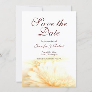 Golden Wedding Save the Date Announcement