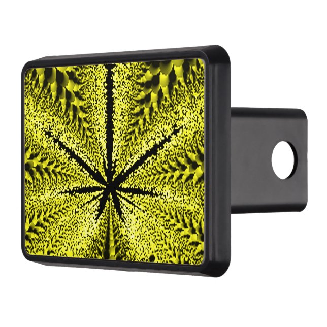 Golden Weed Trailer Hitch Cover (Left)