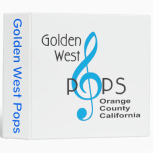 Golden West Pops 2" Binder