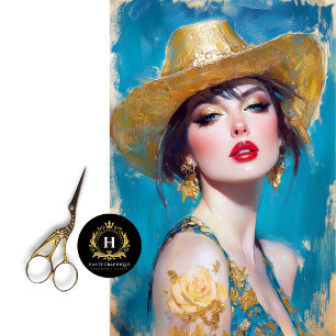 Golden Western Glam Decoupage Tissue Paper