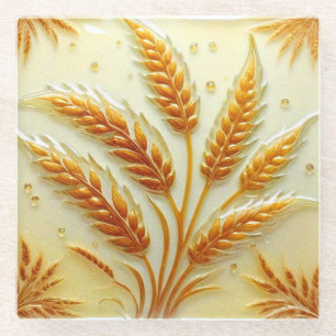 Golden Wheat Coaster