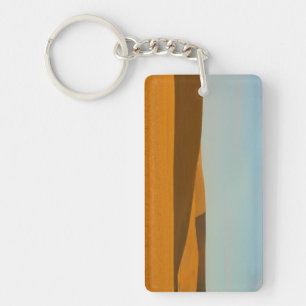 Golden Wheat Fields in Palouse Region Keychain