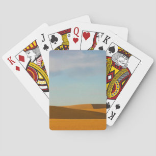Golden Wheat Fields in Palouse Region Playing Cards