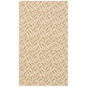 Golden Wheat Harvest Pattern Tablecloth