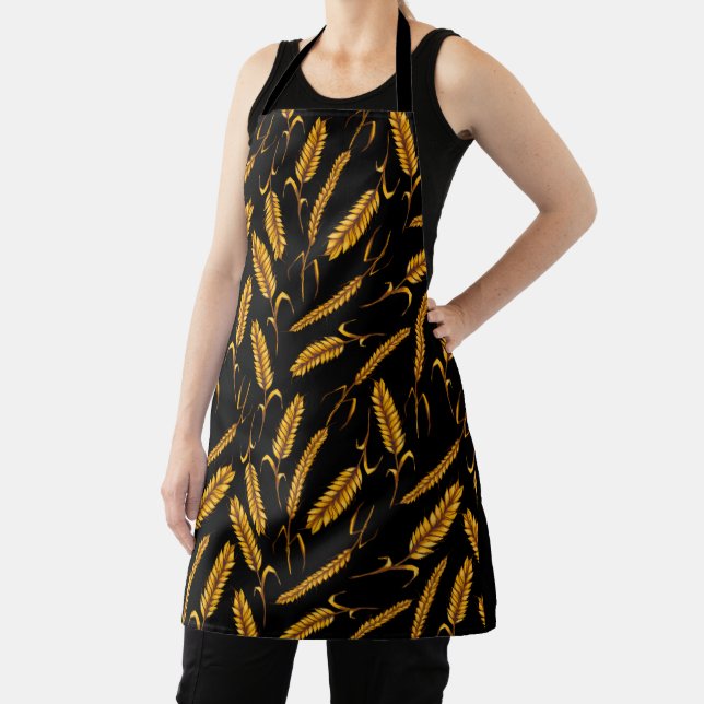 Golden Wheat Kitchen Apron (Insitu)