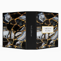 golden white and black marble