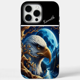 Golden Willow, Nighttime Eagle  iPhone 16 Pro Max Case