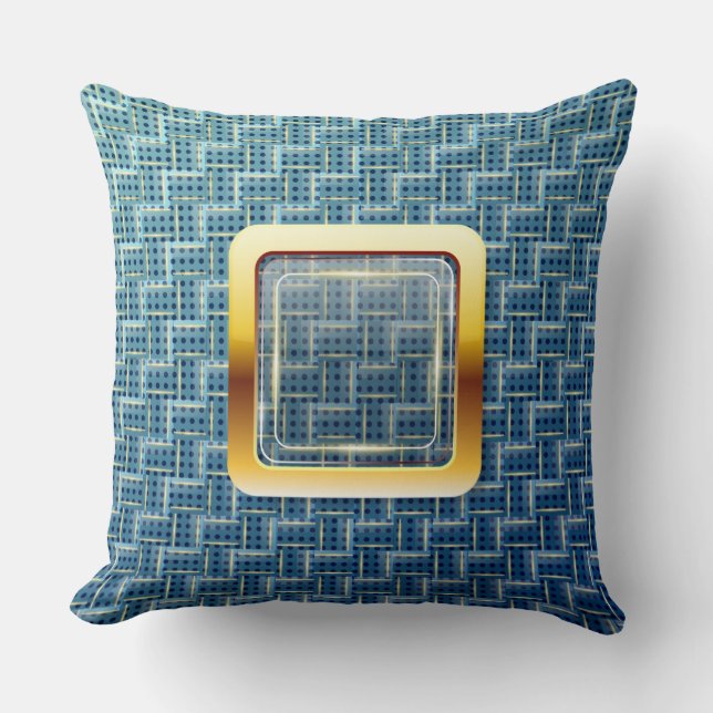 Golden Window Decorative Pillow (Front)