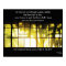 Golden Window Light and Shadows Poster