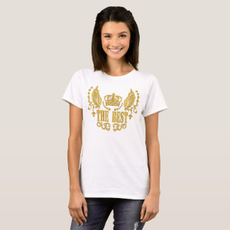 Golden Wings Crown The Best T-Shirt