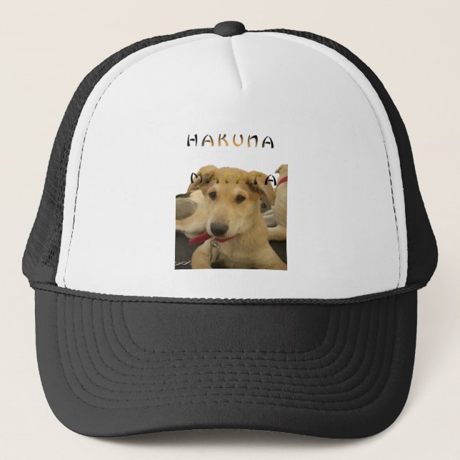 Golden Wisdom: A Dog's-Eye View of Life's School Trucker Hat (Front)